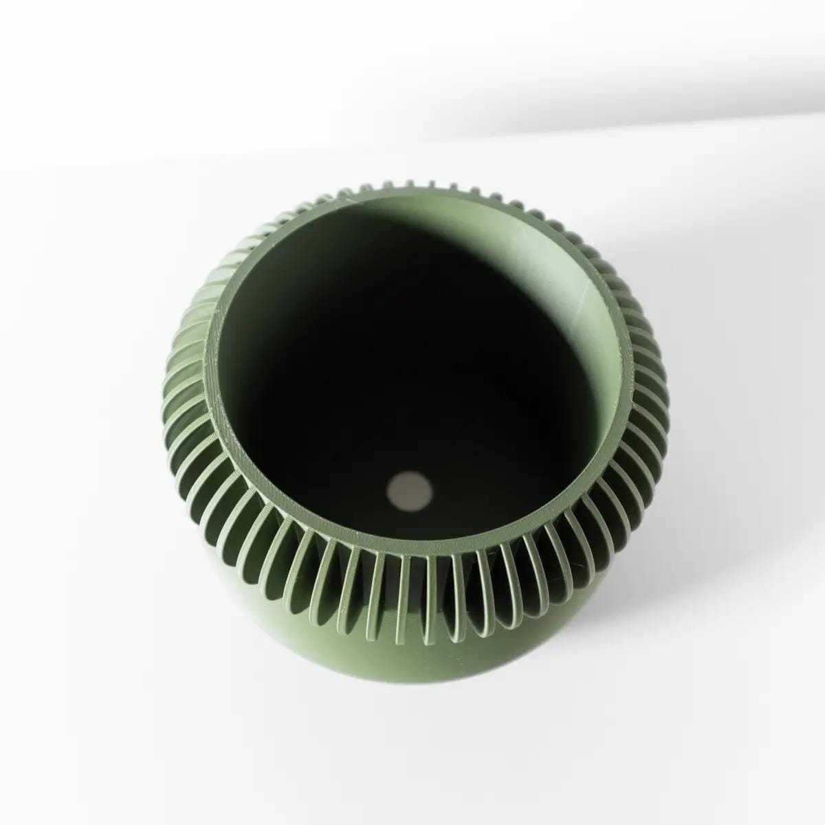 Elomi- Modern 3D Printed Planter  Minimalist Indoor Plant Pot for Succulents, Cacti | Small Plants  Unique Home Décor Gift, 4 5 6" Bubble