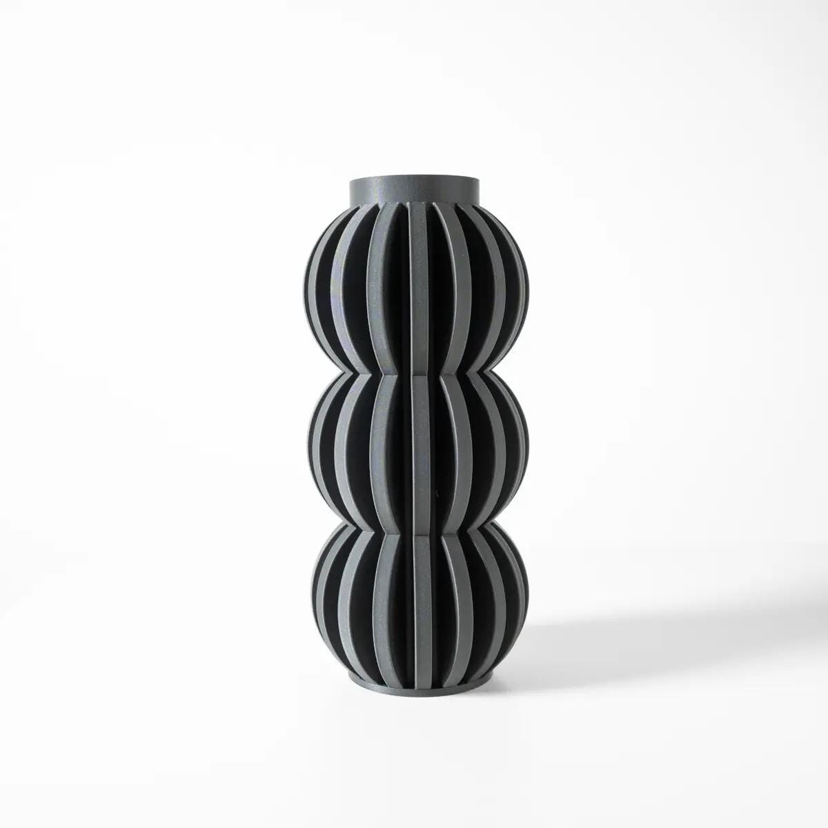 Obsidian Orbit Vase