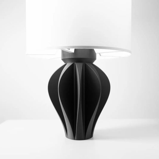 Obsidian Bloom Lamp